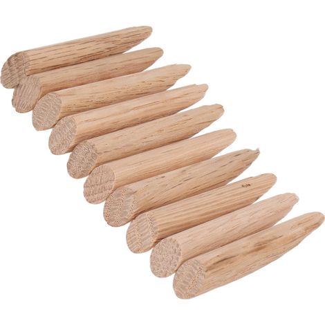 Kit de 50 bouchons pour trous de poche de 9,5 mm, accessoires pour gabarit de perçage en bois (chêne). (1/5)