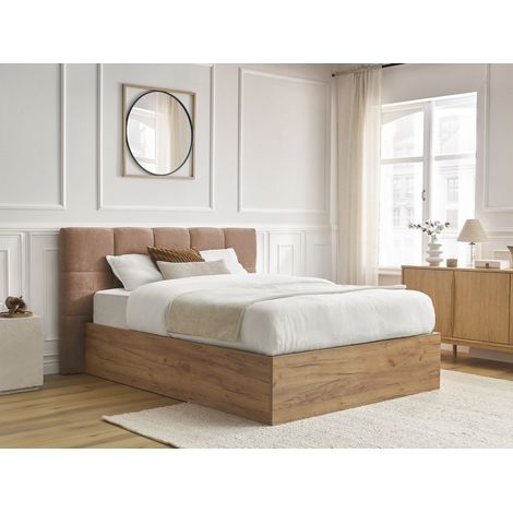 BOBOCHIC - Lit coffre KUMO 160x200 Rose (1/5)