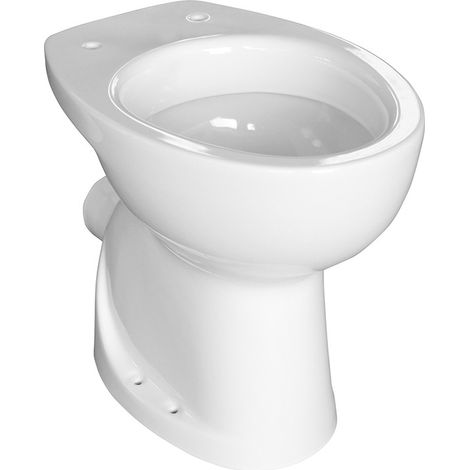 Vaso con scarico a terra e a parete terza età 51 cm con curva tecnica (1/3)