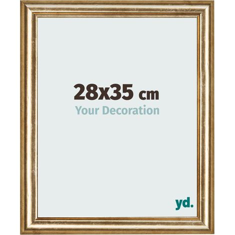 yd. - Cadre photo 28x35 - Or Antique - MDF - Lazio (1/5)