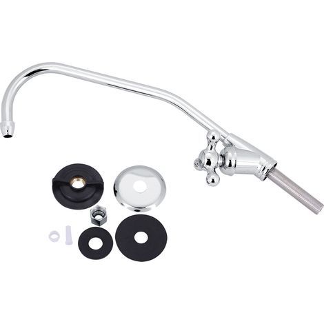 Robinet de cuisine en alliage de Zinc 1/4 '', robinet chromé à osmose inverse, filtre à eau potable RO (1/5)