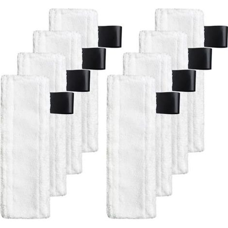 8PCS Remplacement du tampon de nettoyage pour vadrouille à vapeur Karcher EasyFix SC2 SC3 SC4 SC5 (1/3)