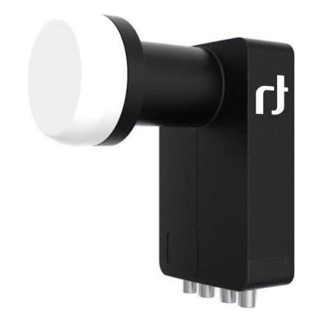 Tête universelle - INVERTO - IDLBQUTL 40 U - LNB quad - 40 mm - Ultra Black - 4K