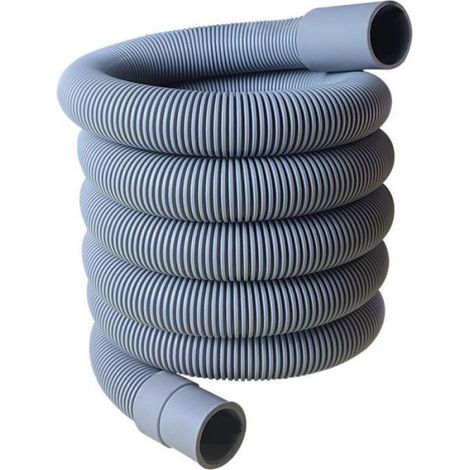Tuyau D'évacuation - 1,5 M - Ø 20 Mm - Pour Lave-linge Et Lave-vaisselle - Universel - 1 Pièce (1/5)