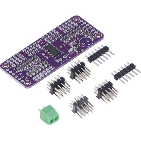 PCA9685 16-Kanal 12-Bit IIC PWM-Controller für DIY-Servomotoren (1/5)