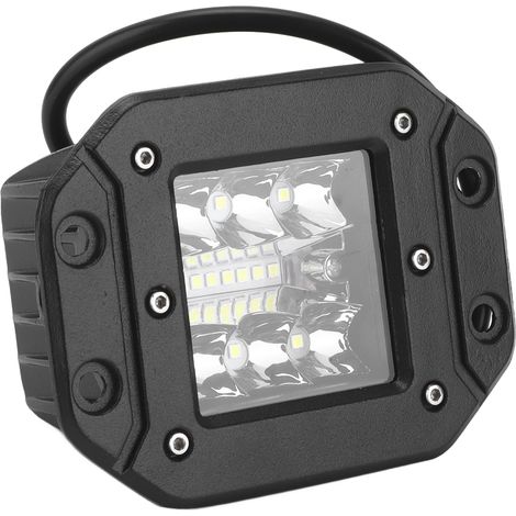 Phare de travail LED 42W 5 pouces, étanche IP67, lentille 4D, combiné spot et flood, feu de brouillard universel pour UTV ATV (1/5)
