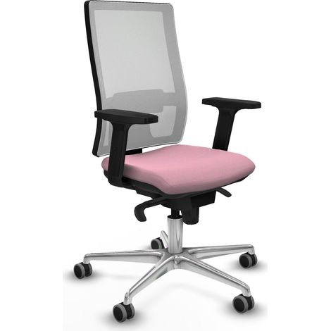 Piqueras y Crespo Horna Chaise de bureau rose confortable