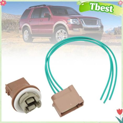 Tbest Queue de cochon pour clignotants Tourner Signal Light Connecteur Pignail Connecteur Câteur de Câblage moto fils (1/5)
