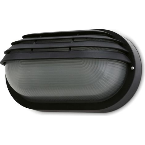 Wandleuchte Far Ip44 E27 21w Schwarz