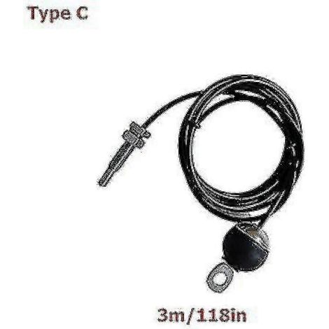 (Typ C-3M) Hochleistungs-Stahlseil für Krafttraining, Ersatzteile für Heimtrainer-Seilrollen, 5 mm Durchmesser (1/5)