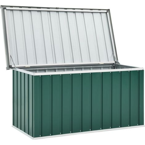 Cassetta portaoggetti per mobili da giardino 129 x 67 x 65 cm verde 020013126