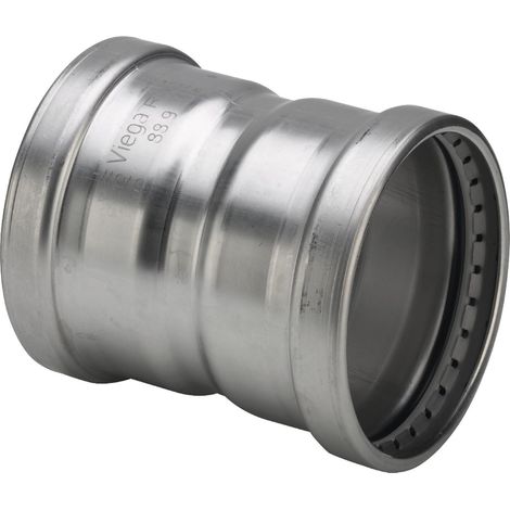 Viega Sanpress Inox XL douille 482817 88,9 mm, acier inoxydable, SC-Contur