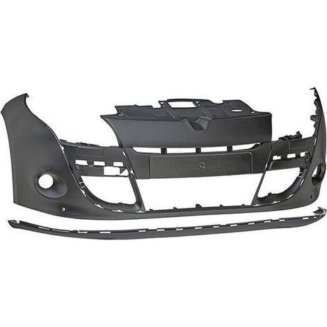 Pare-choc avant à peindre 2 trous radars 3 portes Renault Megane 3 Coupé phase 1 2008-2012