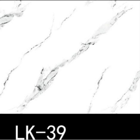 TrAdE Shop Traesio - Pannello Adesivo Effetto Marmo Bianco 120 X 300 Cm Pareti Paraschizzi Stanza Cucina - (1/2)
