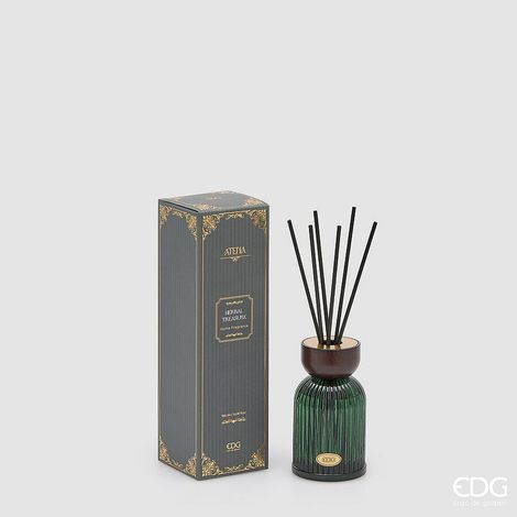 EDG Enzo De Gasperi Profumatore Bottiglia Atena Herbal Treasure 180 ml – Profumatore Ambiente Natalizio (1/5)