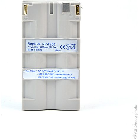 NX - Batterie  photo - caméra 7.2V 4400mAh - NPF750NP-F750NP-F330NP-F