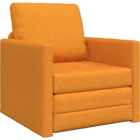 Maison Exclusive - Schlafsofa Dunkelgelb 74 x 77 x 81 cm Stoff