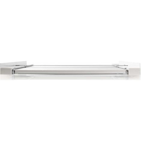 Nedis Zwischenbaurahmen für Waschmaschine und Trockner / Universal / Ausziehbares Regal / 20 / 620 mm / Weiss (1/5)