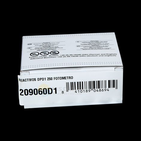 Reaktive DPD-1 PrimeLAB und PoolLAB Photometer, 250 Tablets.