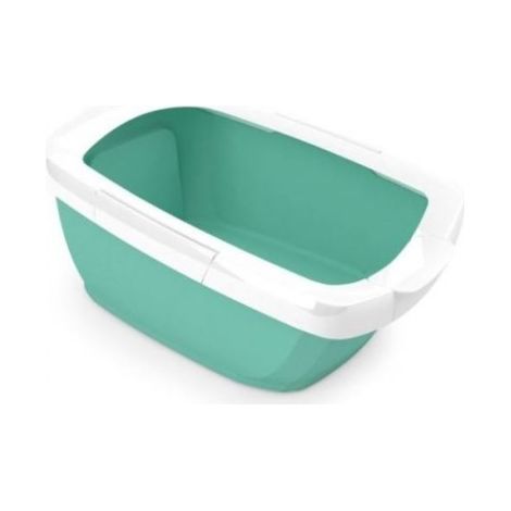 Imac Funny Lettiera (62x49,5x33cm) - Bianco/Blu - Lettiere