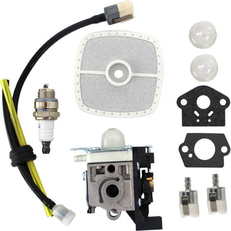 Carburador ajustable RB-K93 - Compatible con desbrozadoras SRM-225, GT-225 y PAS-225 - Kit de arranque fácil con bombilla de cebado (1/4)