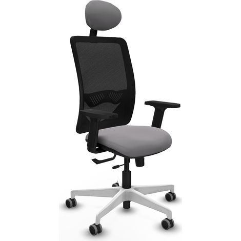 Bürostuhl piqueras y crespo Zulema schwarz Mesh Kunstleder (1/2)