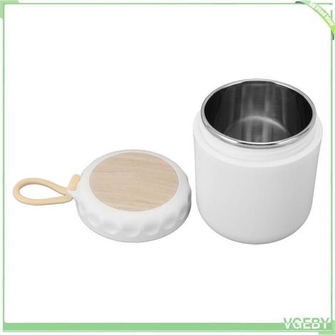 Pot alimentaire sous vide - FAFEICY - 400 ml - Acier inoxydable 304 - Cuillère incluse - Poignée portable (1/5)