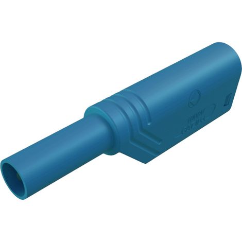 Hirschmann Test & Measurement LAS S WS Sicherheits-Lamellenstecker Stecker, gerade Stift-Ø: 4 mm Bla