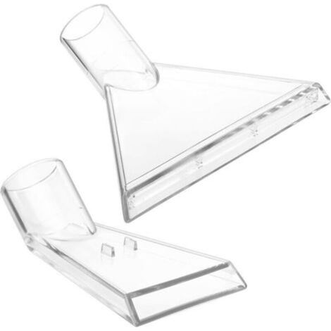 Zweiteilige Sprühextraktionsdüse, Staubsaugerzubehör zum Reinigen von Autos, Sofas und Matratzen sowie zum Aufsaugen von Flüssigkeiten und Staub. (1/4)
