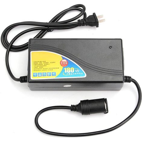 180W AC 220V To Dc12V 15A Cigarette Lighter Adapter Power Converter Inverter (1/3)