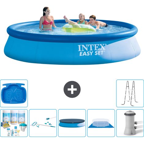 Intex Piscina Easy Set Rotonda - 396x84 cm - 7-pezzi S20176 (1/5)