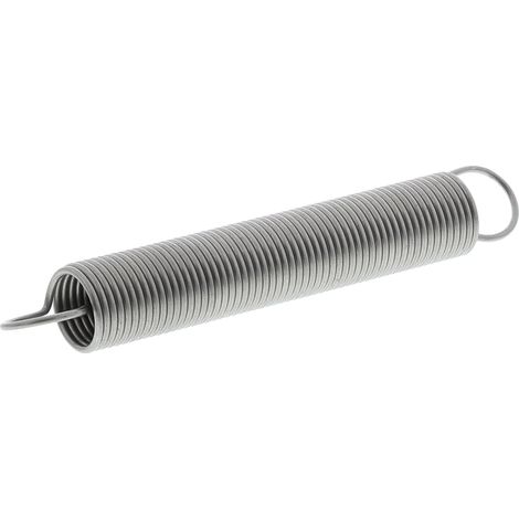 Rs Pro – Ressorts de traction en acier inoxydable 47.6mm – Lot de 10 – Longueur d'allongement 147.30mm – Tension initiale 10.2N - 6mm7mm
