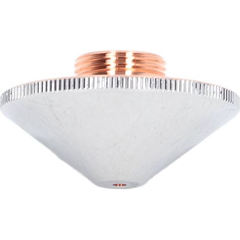 Buse laser pour découpeuse fibre optique double gravure cuivre chromé diamètre 1.6mm trou 1 pièce (1/5)
