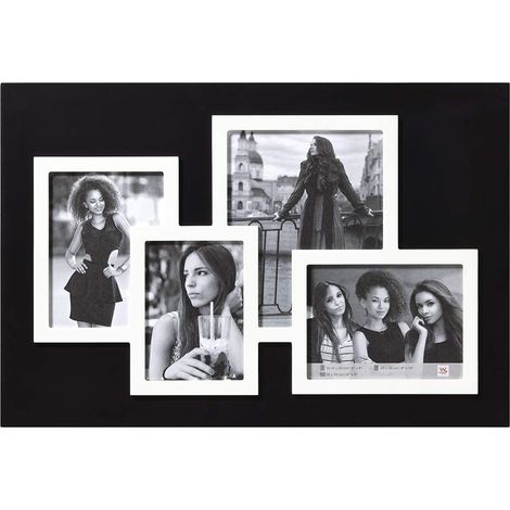 Cadre photo blanc pour 4 photos Gallery Frame RW444W (1/3)
