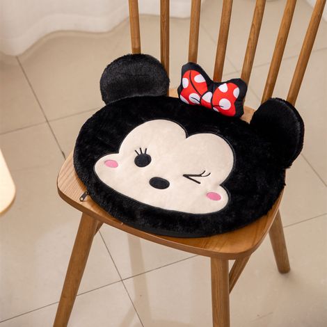 Coussin de Chaise en Mousse Confortable Respirant, Design Cartoon pour Bureau (1/5)