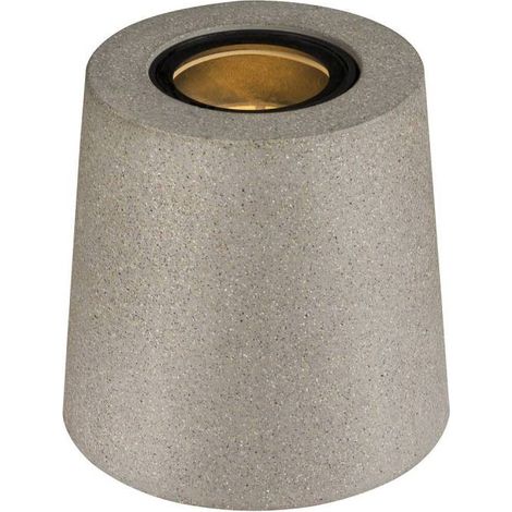 Luminaire mobile extérieur rond gris CONCRETO GU10 10 W max 240V IP 65 - SLV 1006408 (1/5)