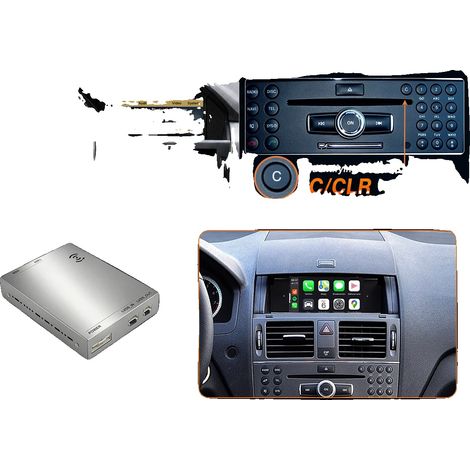 Boîtier décodeur sans fil, support CarPlay, compatibilité Android Auto, Convient à tous les modèles NTG4.0 (1/2)