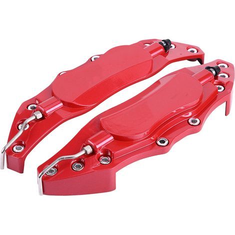 2pcs couvercle de protection d'étrier de frein en aluminium de voiture pour moyeu de roue 16in-17in Medium (1/5)