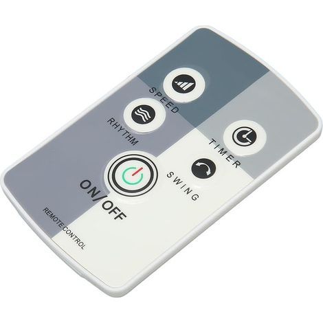 Télécommande universelle de remplacement pour ventilateur, boutons lumineux et sensibles, matériau ABS durable (1/5)