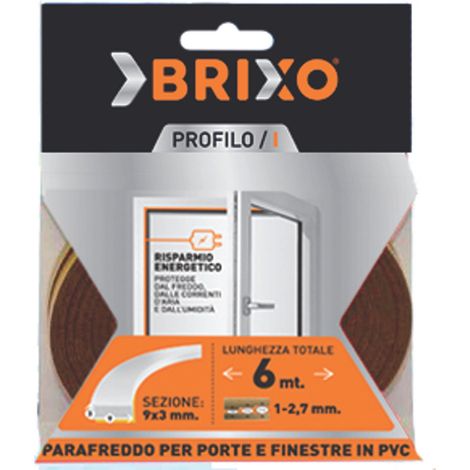 PARAFREDDO PVC 9X3 MARRONE MT.6