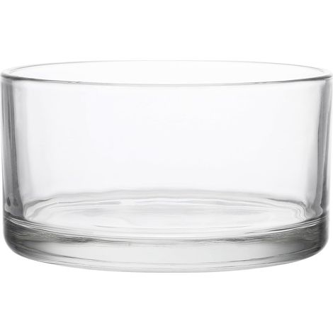 Vase Rond en Verre Transparent 15X15Cm Pot Décoratif pour Succulentes et Plantes D’Intérieur Banquet Dîner (1/5)