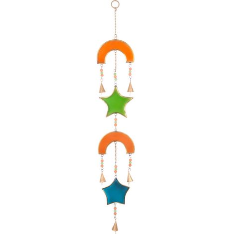 Suspension mobile décorative étoile bohème pour chambres d'enfants et d'adultes, idéale pour créer des environnements magiques
