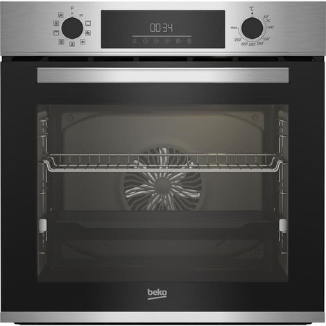 Beko – Four traditionnel multifonction 72L – Nettoyage catalyse – 9 modes de cuisson – Chaleur tournante – Rail télescopique pour sécurité