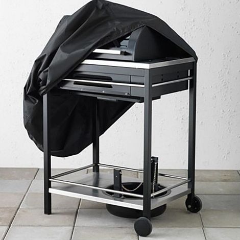 Housse de protection pour barbecue d'extérieur, protection anti-poussière pour meubles, imperméable, accessoires pour barbecue 68 x 68 x 72 cm (1/5)
