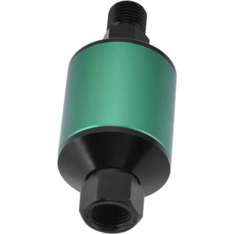 Séparateur eau/huile 1/4 pouce pour compresseurs d'air, séparateur d'eau, régulateur de filtre à air comprimé 1/4 pouce NPT, vert (1/5)