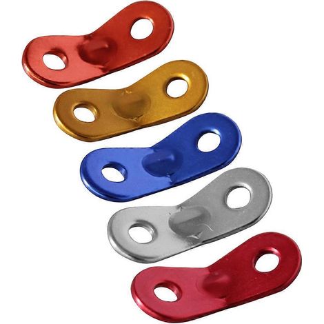 Lot de 10 boucles de corde robustes et résistantes au vent pour le camping, idéales pour les sacs à dos et les voyages. (1/5)