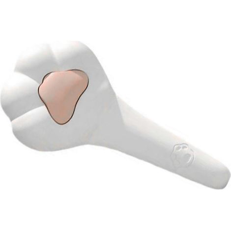 Brosse à chat autonettoyante et massante, idéale pour le toilettage et l'élimination des poils. (1/2)