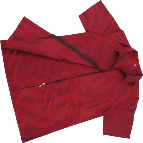 Sommerstimmung aus Jacquard Polyester Bequem und Leicht zu Reinigen Hundefriseuruniform mit Kurzarm Professionelle Pflegekleidung in Größe M für Damen für Alltag (1/5)
