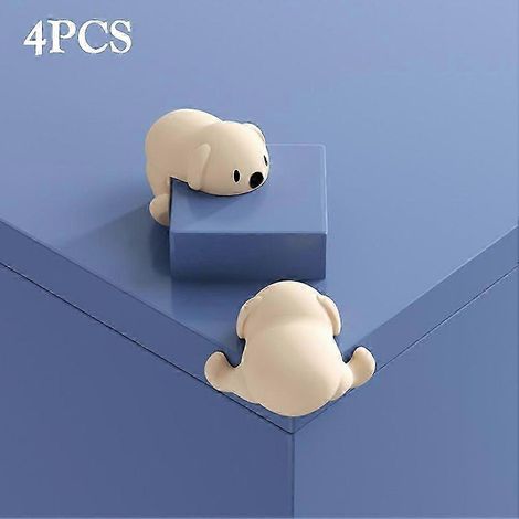 Protection d'angle de table en silicone souple, motif animaux de dessin animé 2025, pour enfants, anti-collision (1/5)