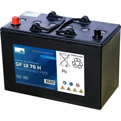 Batterie Gel Sonnenschein GF12076H 12V 76AH (1/2)